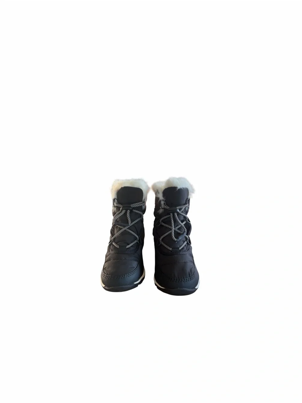 Sorel Girls Whitney Short Lace Waterproof Winter Boots